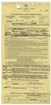Two 1960 Contracts Signed by Moe Howard -- AGVA Contracts for Three Stooges Performances -- Each Measures 8.5'' x 17'', Very Good Condition
